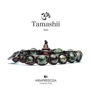 �y���������z�C�^���A���@�u���X���b�g�@�J�t�`�x�b�g�A�t���J�^�[�R�C�Ytamashii bracciale tibet etno monaci buddhisti turchese africano bhs90075