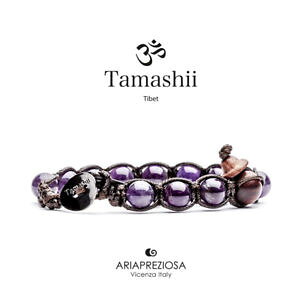 �y���������z�C�^���A���@�u���X���b�g�@�J�t�`�x�b�g�A���W�X�gtamashii bracciale tibet etno monaci buddhisti ametista bhs9008