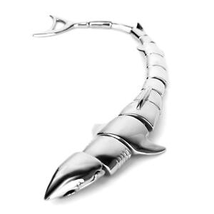 �y���������z�C�^���A���@�u���X���b�g�@�T���X�`�[���u���X���b�g3xregalo del braccialetto di disegno dello squalo dellacciaio inossidabil s5x3
