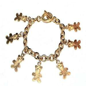 �y���������z�C�^���A���@�u���X���b�g�@�A�K�T�u���X���b�gagatha bracelet couleur or breloques couleur or oursons bijou