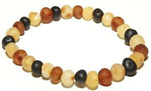 �y���������z�C�^���A���@�u���X���b�g�@�o���g�X�g���b�`�u���X���b�g�I�����Wadulto shingle raw misto baltic amber stretch bracciale love ambra x venditore di uk