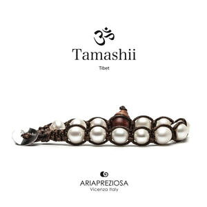 �y���������z�C�^���A���@�u���X���b�g�@�J�t�`�x�b�gtamashii bracciale tibet etno monaci buddhisti perla naturale bhs900179