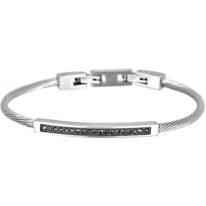 yzC^A@uXbg@ejXuXbguXbgIXhCuv[g2jewels bracciale tennis cristalli neri bracciali zirconi maschili rigido targa