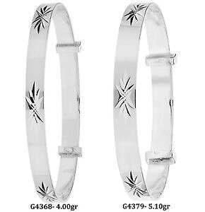 yzC^A@uXbg@X^[OVo[}bVtargento sterling 925 massiccio bambini estendibile con lavorazione trendy