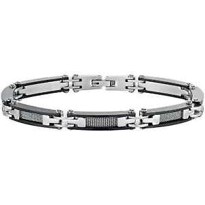 yzC^A@uXbg@uXbgGlM[ZN^[uXbgX`[v[gbracciale uomo sector energy szr15 bracelet acciaio piastre nero bicolore nuovo