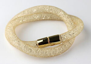 yzC^A@uXbg@XtXL[uXbgX^[_Xgx[W_uuXbg`[NS[hswarovski bracciale stardust beige double bracelet 5102549 oro choker