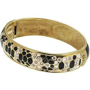 yzC^A@uXbg@^uXbgX`[XtXL[bracciale rigido guess ubb81331 donna acciaio gold swarovski nero jewelry