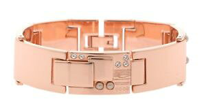 �y���������z�C�^���A���@�u���X���b�g�@�X�e�����X�X�`�[���J�t�S�[���h���[�Ymisaki bracciale da donna in acciaio inox roseoro qcrbstargate