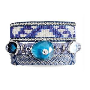 �y���������z�C�^���A���@�u���X���b�g�@�����k�tnuova inserzionebracelet bresilien *hipanema* modele wisteria taille m 17 cm neuf