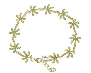 �y���������z�C�^���A���@�u���X���b�g�@�n���C���V�u���X���b�gplaccato in oro giallo argento 925 hawaiano albero di palma braccialetto a