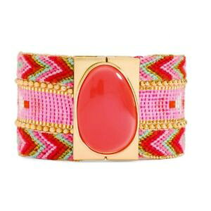 �y���������z�C�^���A���@�u���X���b�g�@�}���V�F�b�g�W�[���k�tnuova inserzionebracelet manchette *hipanema* gisele taille l 18 cm neuf avec pochon
