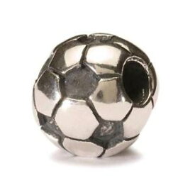 【送料無料】イタリアン　ブレスレット　シルバーサッカーオリジナルビーズtrollbeads original beads in argento pallone da calcio tagbe50006