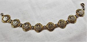 yzC^A@uXbg@re[WuXbgbijou ancien vintage bracelet or tolede bateau voilier navire t167