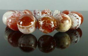 yzC^A@uXbg@JjNX^Xgb`r[YuXbgtrama grossa granchio fire agate gemstone bracciale con perline di cristallo stretch 14 mm