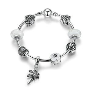yzC^A@uXbg@y_gKXr[YzCgNX^Vo[uXbguXbgbracciale con charm crystal pendente dargento braccialetti con perline di vetro bianco