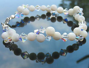 yzC^A@uXbg@p[XtXL[NX^GgX^[OVo[Jtmadreperla e swarovski elements crystal ab argento sterling 925 bracciale