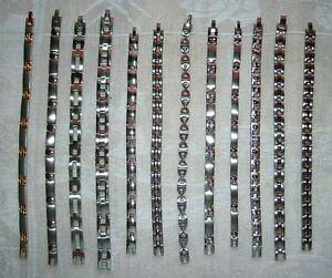 yzC^A@uXbg@Vo[}OlbguXbg}bgOX`^11 diversi magnete argentatebraccialimattlucentezza titaniumnuovo