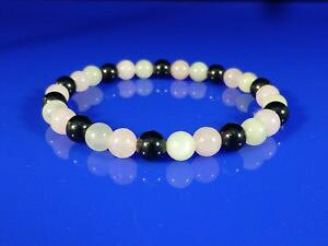 �y���������z�C�^���A���@�u���X���b�g�@���[�Y�N�H�[�c�I�j�L�X���[���X�g�[���u���X���b�gquarzo rosa onice e moonstone bracciale