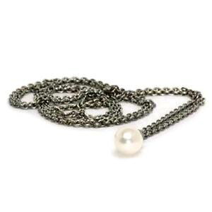 �y���������z�C�^���A���@�u���X���b�g�@�l�b�N���X�V���o�[trollbeads original collana dargento con perla tagfa0001900025