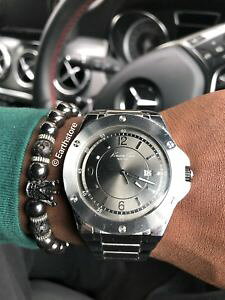 yzC^A@uXbg@Cw}^Cg`^uXbgNEAK^royal kennessy lusso ematite amp; lava stone bracciale in titanio corona agata