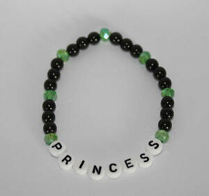 yzC^A@uXbg@uXbgr[YuXbgJX^nhChbracciale perle bracciale con nome desiderio personalizzato * verde * handmade nuovo