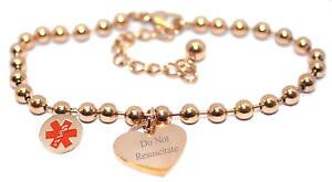 yzC^A@uXbg@JX^A[guXbgJ[gpersonalizzati inciso medic alert braccialetto con cuore astuccio medaa132