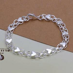 yzC^A@uXbg@g[[X^[OVo[bLJtbracciale da donna con cuore rimorchio 925 sterling argento placcato cuore rimorchi