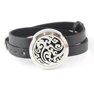 �y���������z�C�^���A���@�u���X���b�g�@�u���X���b�g�J�tbracciale profumo diffusione in pu cuoio braccialetto fascino per donna uomo