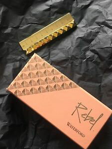 yzC^A@uXbg@EH[^[tH[hwaterford rebel oro regalo righello nuovo di zecca rrp 46