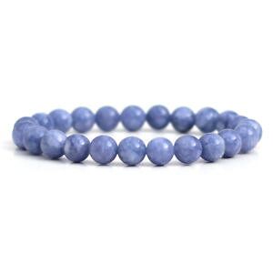 �y���������z�C�^���A���@�u���X���b�g�@�J�t�R�~���j�P�[�V����bracciale angelite spirito angel comunicazione naturale 8mm semiprecious gemstone