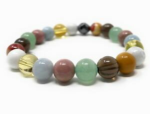 �y���������z�C�^���A���@�u���X���b�g�@�J�t�J�t�p���[�q�[�����O�r�[�Ylasciare andare crystal bracciale potenza bracciale guarigione gemma perline scelta dimensioni