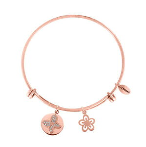 yzC^A@uXbg@RRXeXJtRNVXbgcoco 88 donna bracciale sense collection fiore 8cb10002 farfalla in acciaio inox