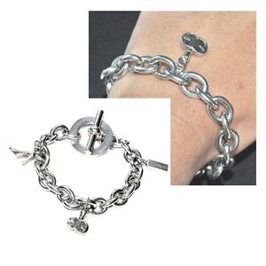 �y���������z�C�^���A���@�u���X���b�g�@�u���X���b�g�A���W�F���gnuova inserzionegros bracelet breloques en plaqu argent maille jaseron 21cm bijou