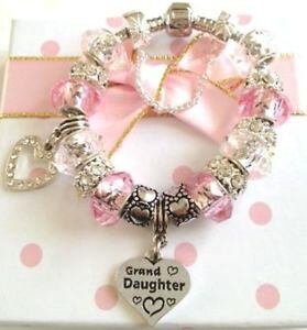 yzC^A@uXbg@sN{bNXVbvuXbglusso rosa bracciale con charm in confezione regalo per matrimonio famiglia regali