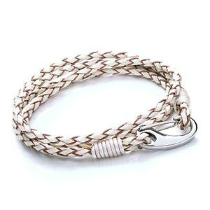 yzC^A@uXbg@zCgU[uXbgXeXX`[bvAEhtribal steel 21 cm uomo avvolgente in pelle bianco bracciale