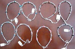 yzC^A@uXbg@g{Jtgemstone e libellula bracciale placcato argentoperle artificiali