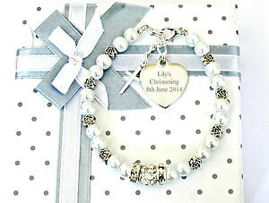 �y���������z�C�^���A���@�u���X���b�g�@�o�v�e�X�}�u���X���b�g�o�v�e�X�}battesimo holy communion bracciale fiore charm cuore inciso battesimo regalo