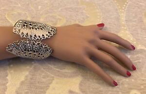 �y���������z�C�^���A���@�u���X���b�g�@�u�����h�u���X���b�gtopshop ampia look filigrana doro bracciale in metallo ultimo nuovo di zecca