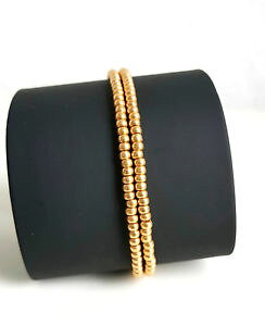 �y���������z�C�^���A���@�u���X���b�g�@�J�t�K���X�S�[���h�n���hbracciale perle di vetro perle oro filigranglas fatto a mano idee regalo