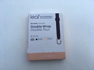 �y���������z�C�^���A���@�u���X���b�g�@���[�t���A�����U�[�_�u�����b�v�J�t�{���h�[�s���N�S�[���hnuovobellabeat foglia urba double wrap bracciale in vera pelle bordeaux oro rosa