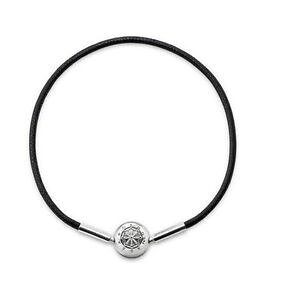 �y���������z�C�^���A���@�u���X���b�g�@�g�[�}�X�V���o�[�J���}�J�toriginale thomas sabo argento karma nero bracciale ka000365311 consegna gratuita
