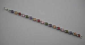 yzC^A@uXbg@zCgS[hS[hXtXL[NX^nuova inserzionebracciale con oro bianco, dorato e vivaci swarovski cristalli 18 cmnuovo