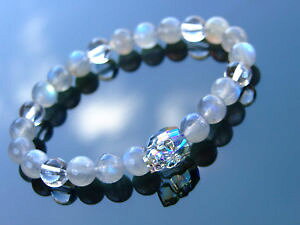 yzC^A@uXbg@YXJXtXL[C`uXbgmens fire labradorite teschio braccialetto con cristalli swarovski 69 pollici con elastico