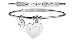 �y���������z�C�^���A���@�u���X���b�g�@kidult bracciali acciaio cuoreautostima 231653