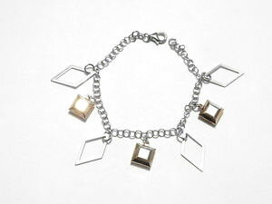 �y���������z�C�^���A���@�u���X���b�g�@�J�t�X�^�[�����O�V���o�[orphelia donna bracciale 925 sterling argento 18,5 cm