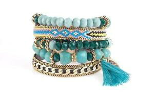 yzC^A@uXbg@rruXbgbibi bijoux 5 braccialetti misti