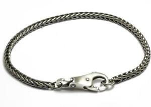 �y���������z�C�^���A���@�u���X���b�g�@�J�t�V���o�[trollbeads bracciale start con chiusura semplice in argento taglo00034 br