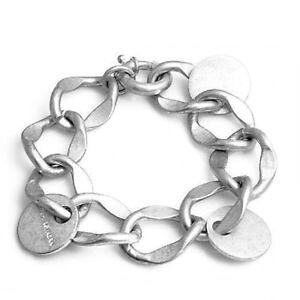 �y���������z�C�^���A���@�u���X���b�g�@�J�[���r���e�[�W�u���X���b�g�`�F�[��dyrberg kernnigan bracciale vintage catena charms nuovo ovp