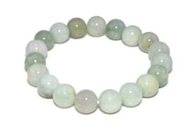 【送料無料】イタリアン　ブレスレット　ブレスレットヒスイブールbracelet jade vert boules 10mm