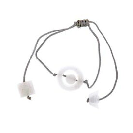 【送料無料】イタリアン　ブレスレット　ブレスレットヒスイブランkanikan bracelet saturne jade blanc bijou artisanal